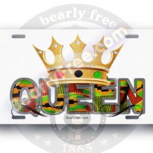 Queen #5 Tag (Kente Cloth)