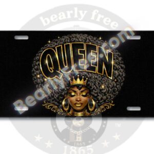 Queen #2 Tag (Black)