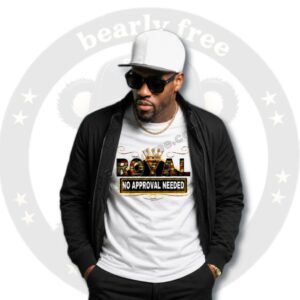 Royal No Approval Needed Tee