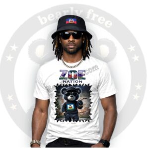 Haiti Bear Tee #3 (Zoe)